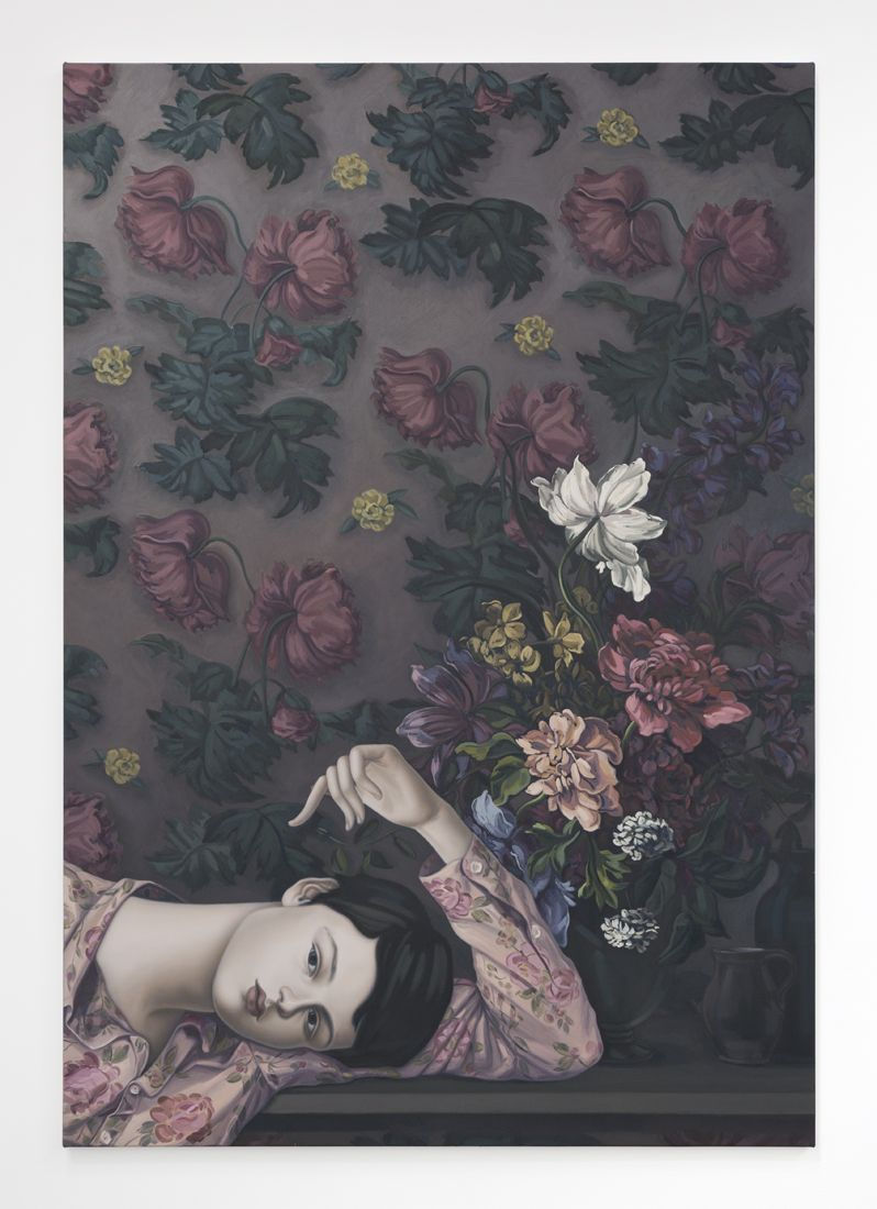 Jesse Mockrin, The Dark-Haired Odalisque, 2016