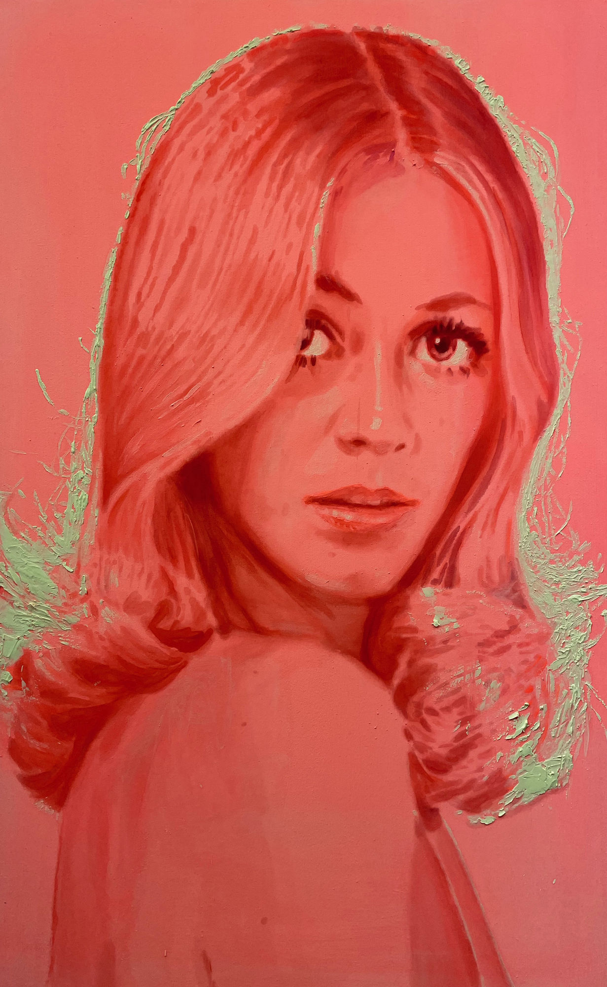 Nina Childress, Behind, 2021