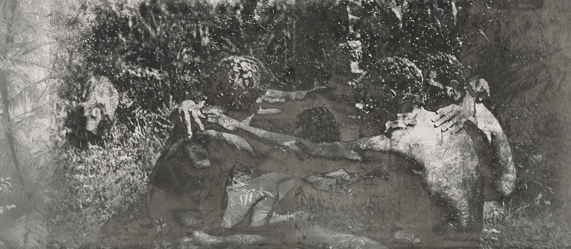 Danie Mellor, Again forever, 2022