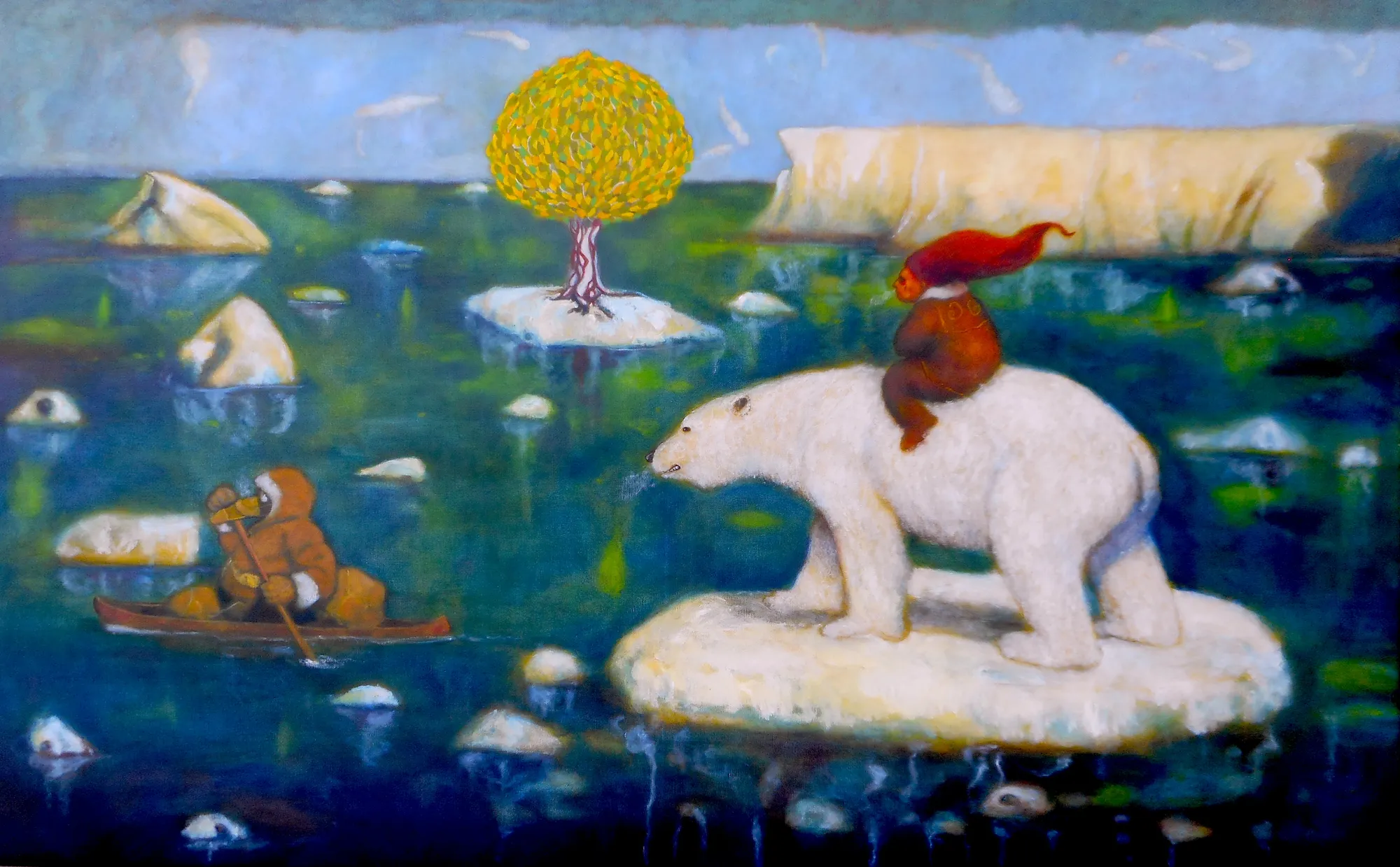 Santiago Perez, And, A Tree Grows Right in the Middle of the Story!