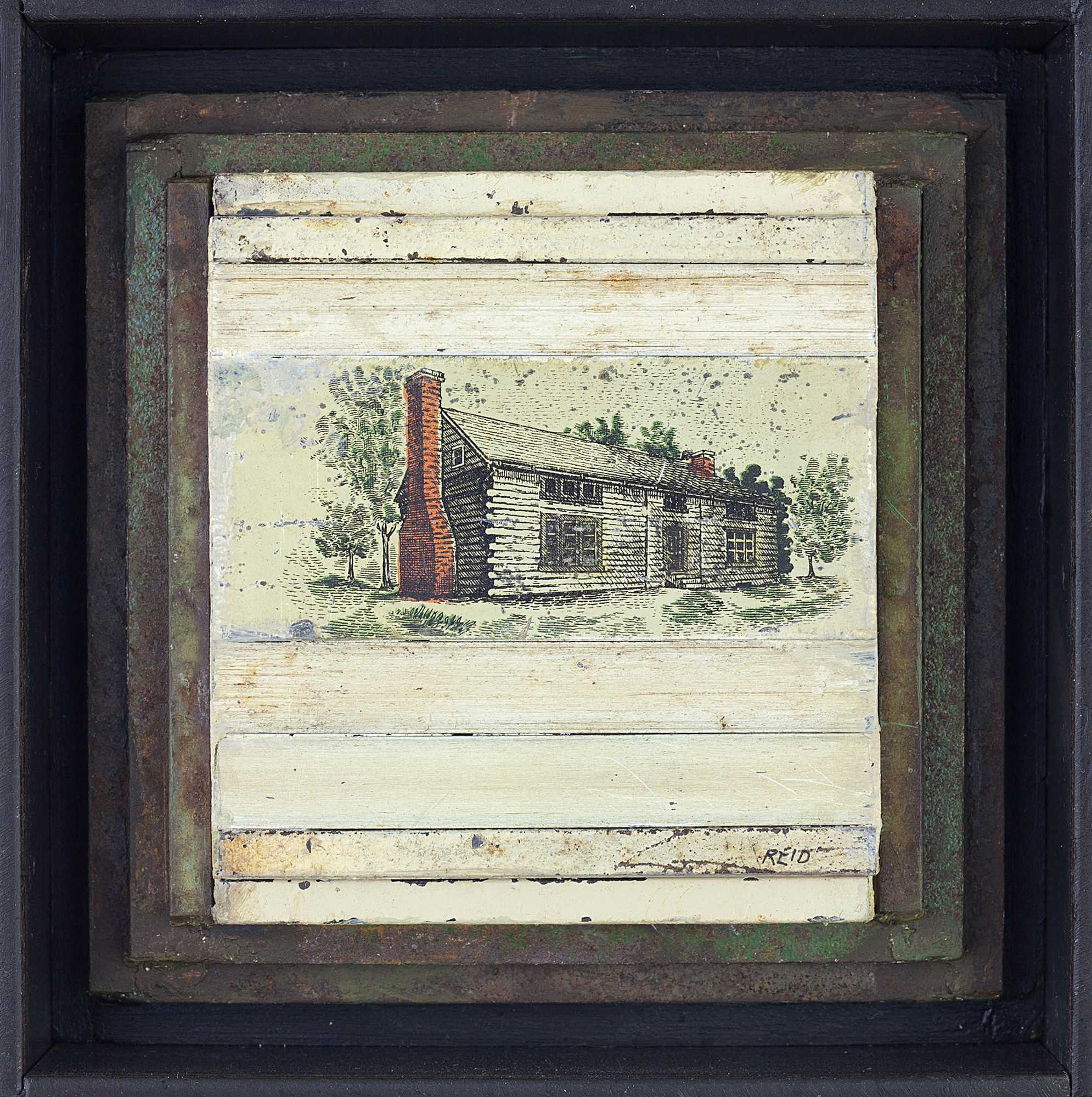 Randall Reid, Living in a Log Cabin