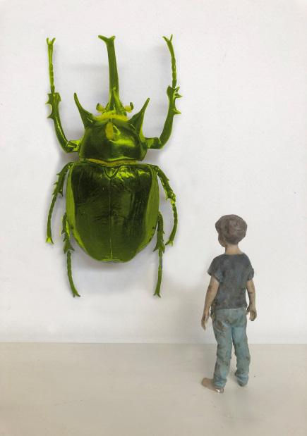 Stefano Bombardieri, Coleottero Verde, 2019