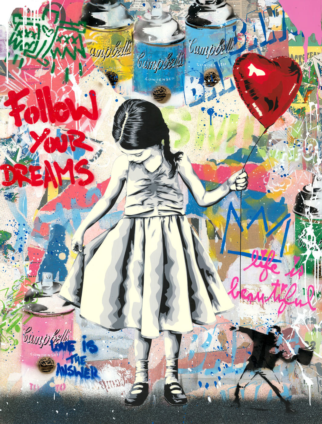 Mr. Brainwash, Beautiful Girl, 2023
