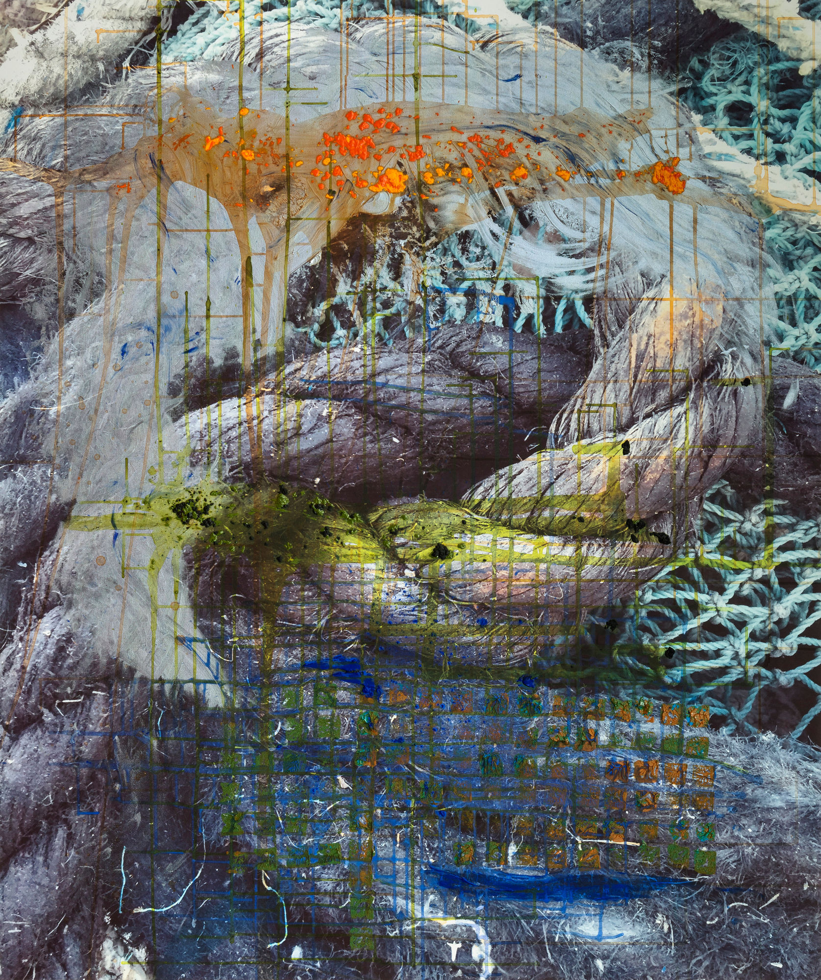 Ariela Wertheimer, Jaffa Port Surface, 2014