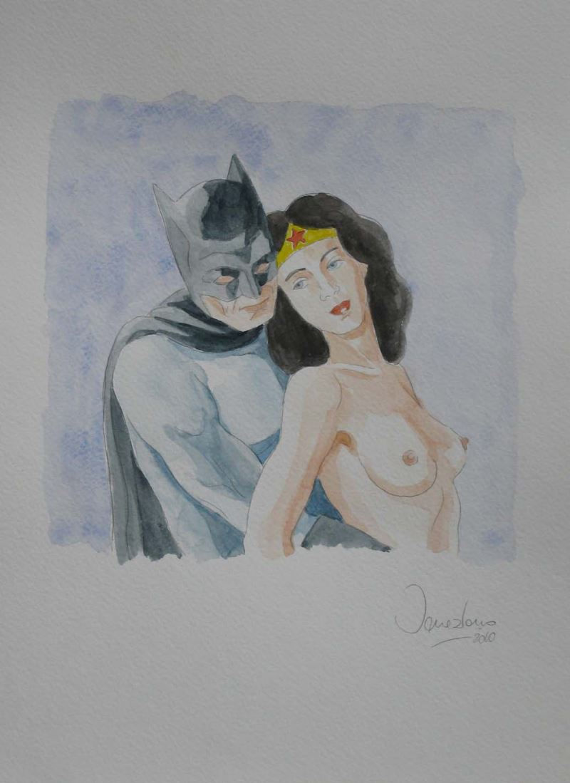 Giuseppe Veneziano, Batman Romantic, 2010