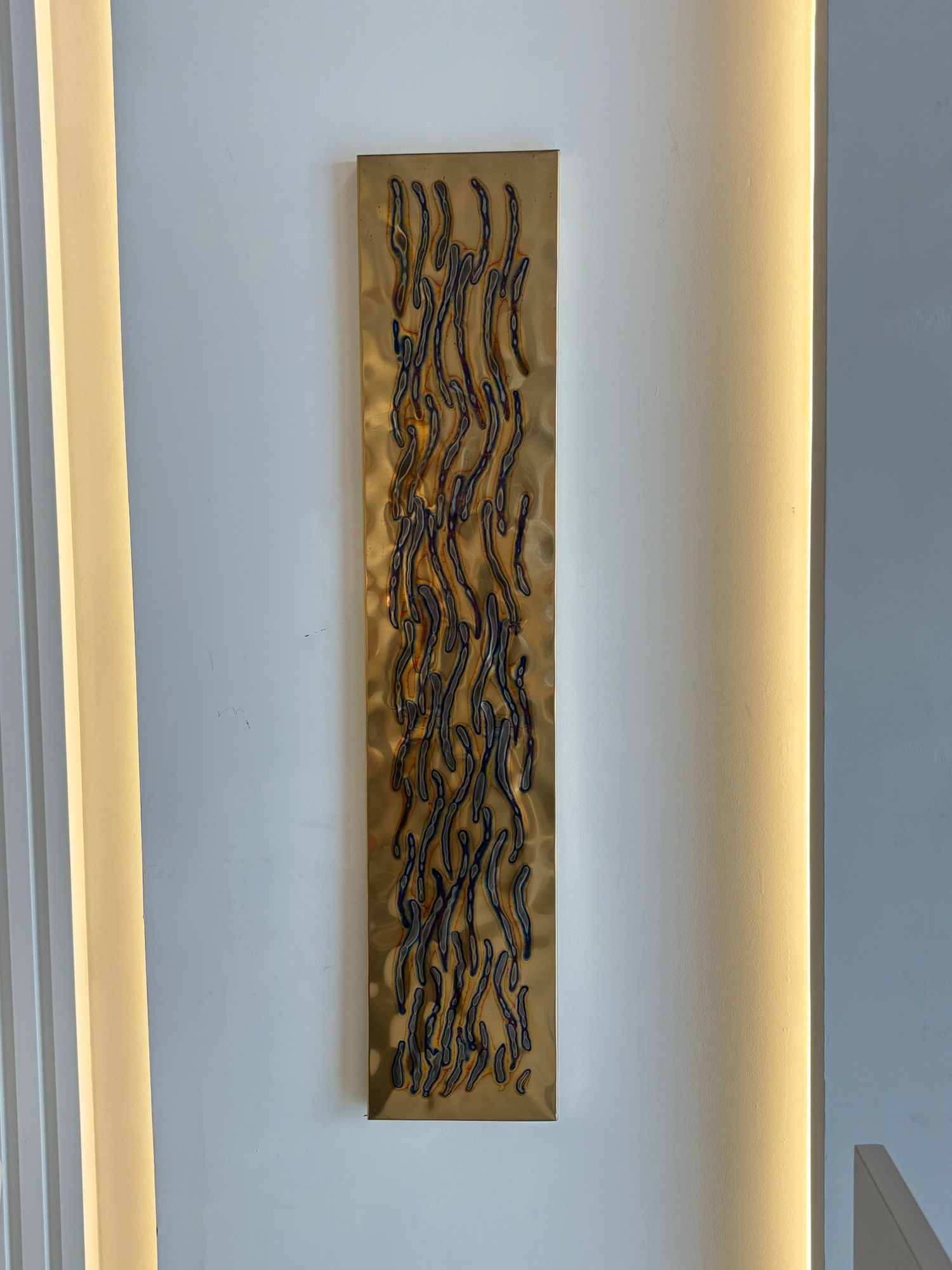 Hussain Jamil, Gilded Scorch, 2025