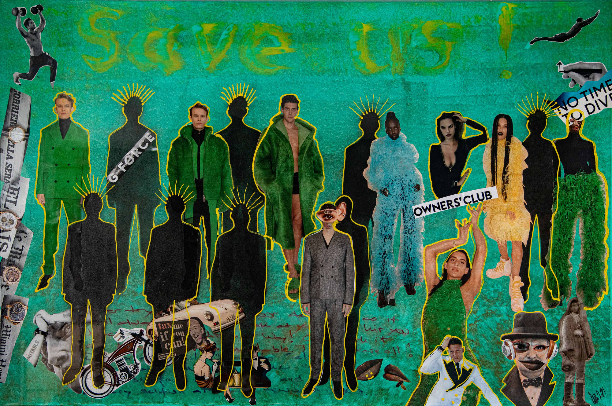 Pablo Dana, Save Us (Lot 207), 2021