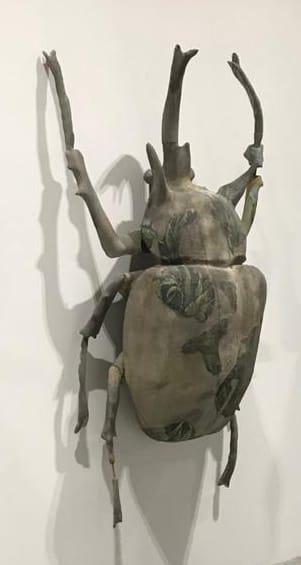 Stefano Bombardieri, Coleottero Camouflage, 2019