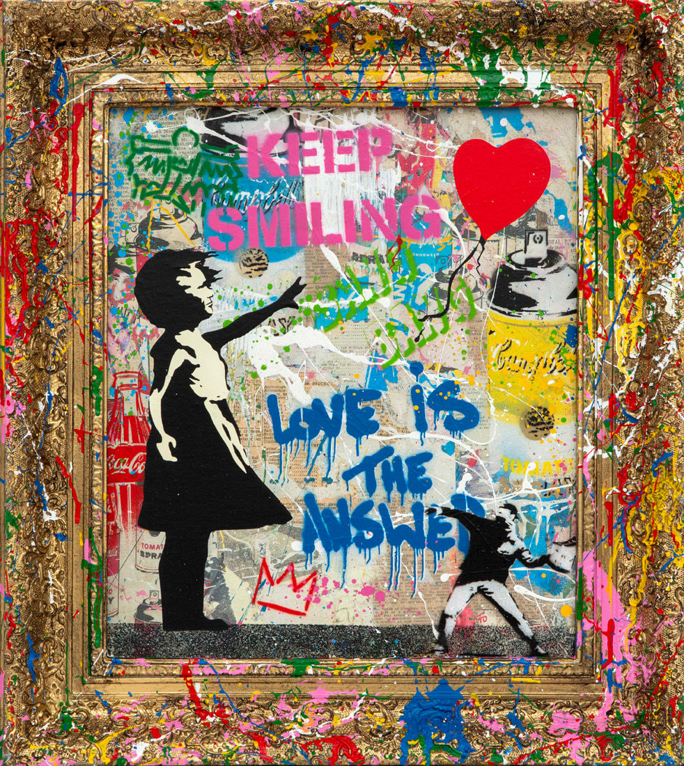 Mr. Brainwash, Ballon Girl, 2024