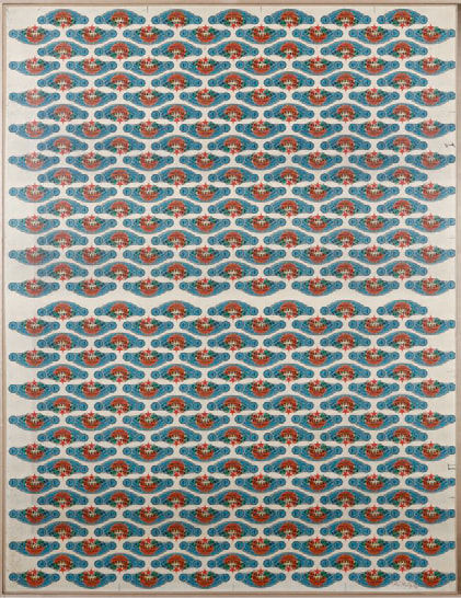 Mimmo Rotella, Assemblage San Pellegrino, 1966