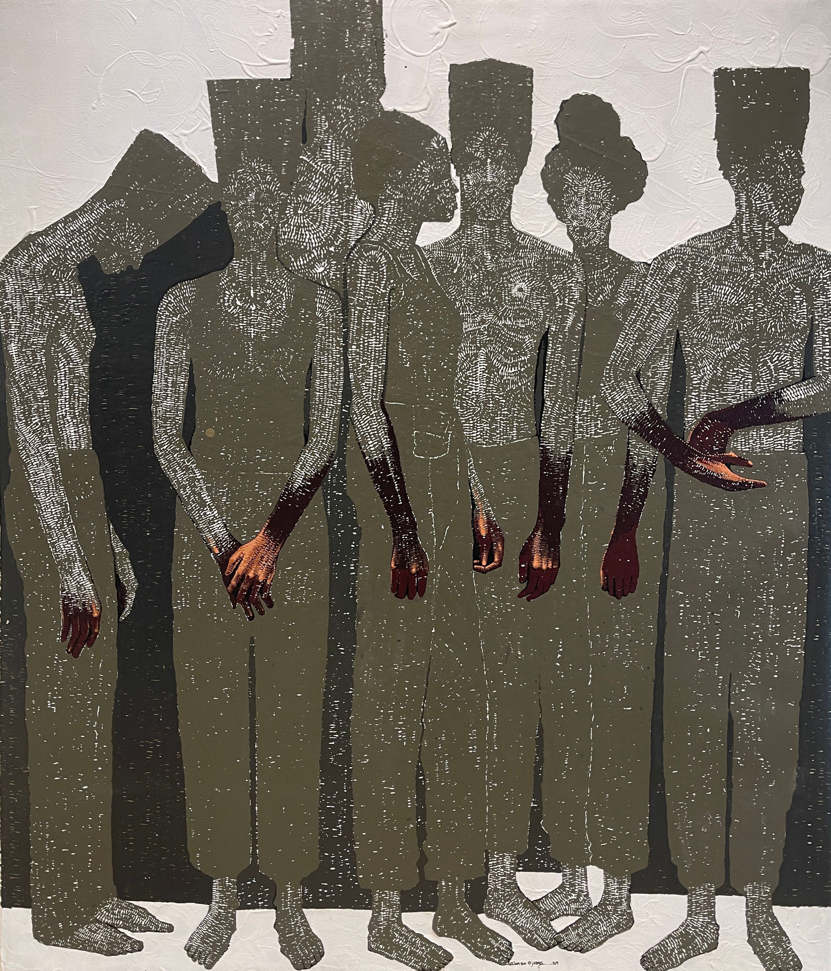 Simon Ojeaga, Warm Hands , 2024