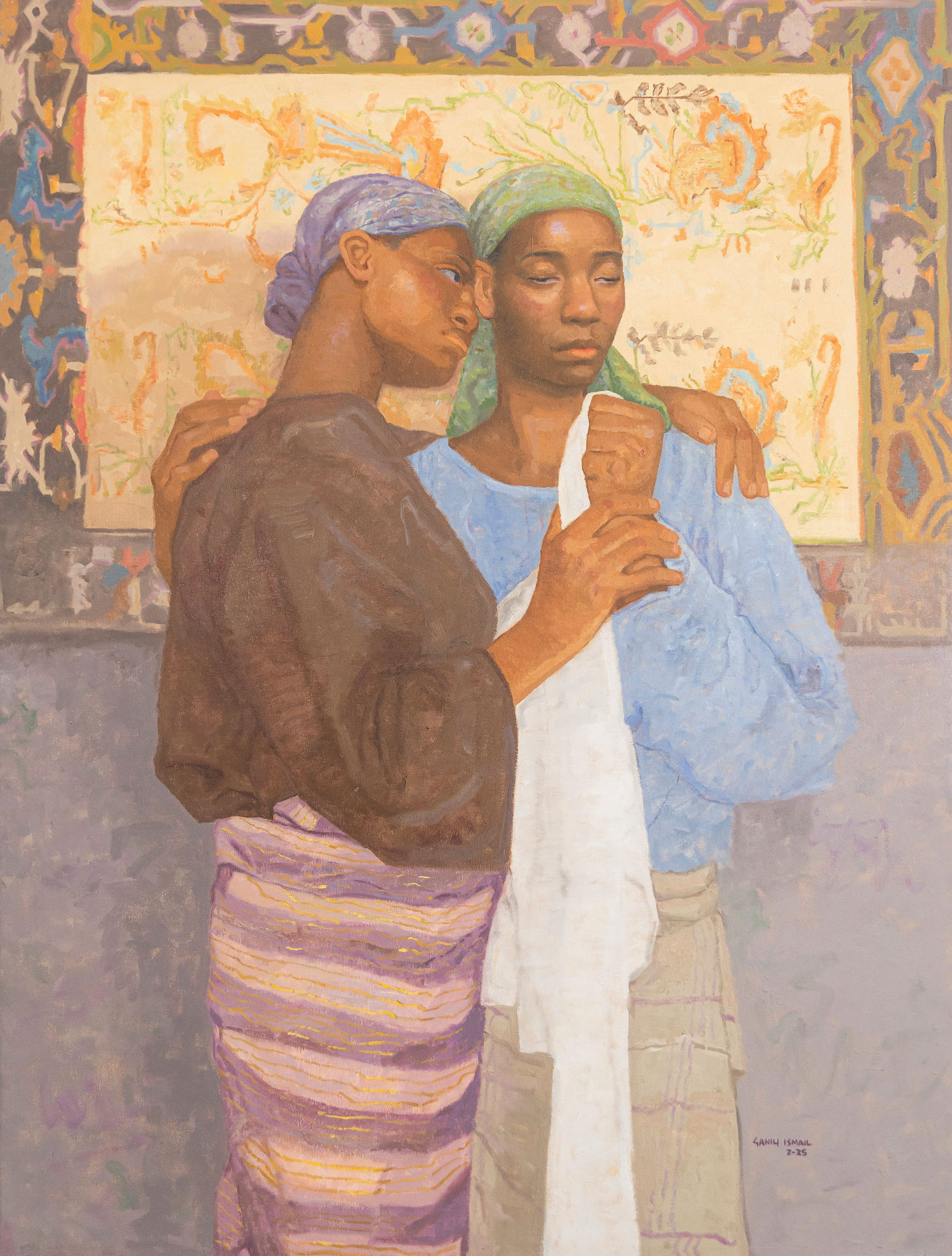 Ganiu Ismail, Ladies with Shroud II, 2025