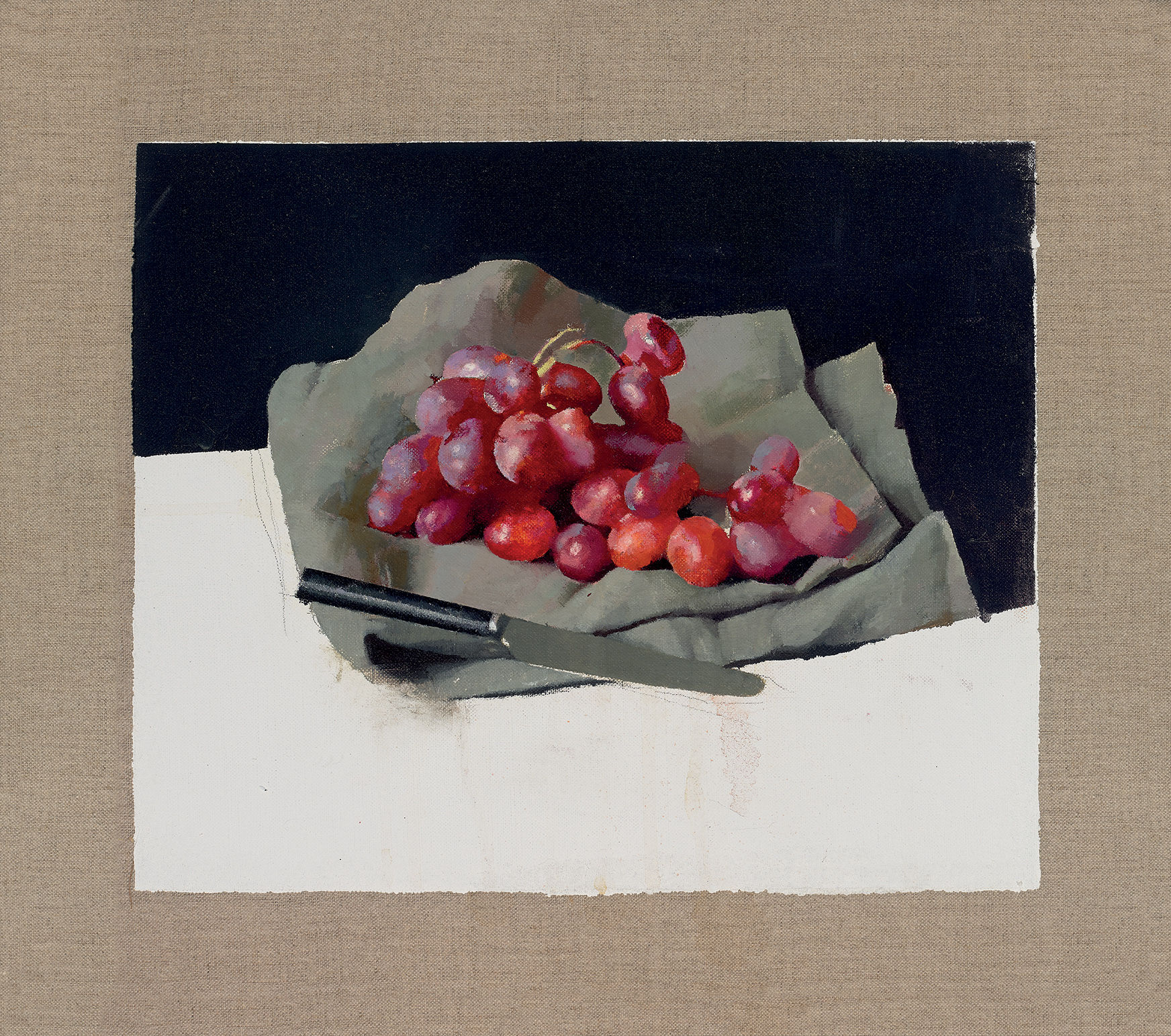 Diarmuid Kelley, Untitled (Red Grapes), 2016