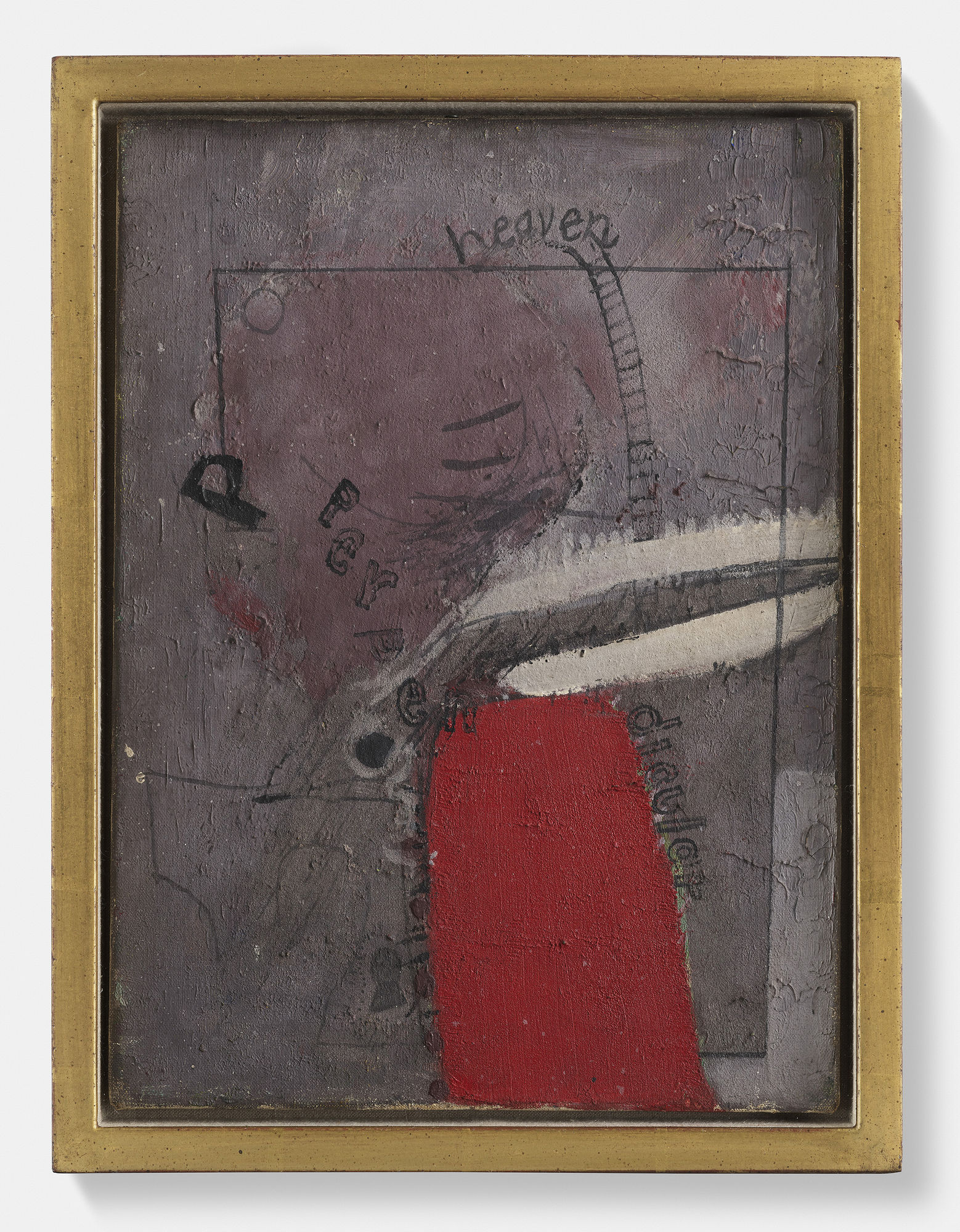 David Hockney, Heaven Perpendicular, c1960-61