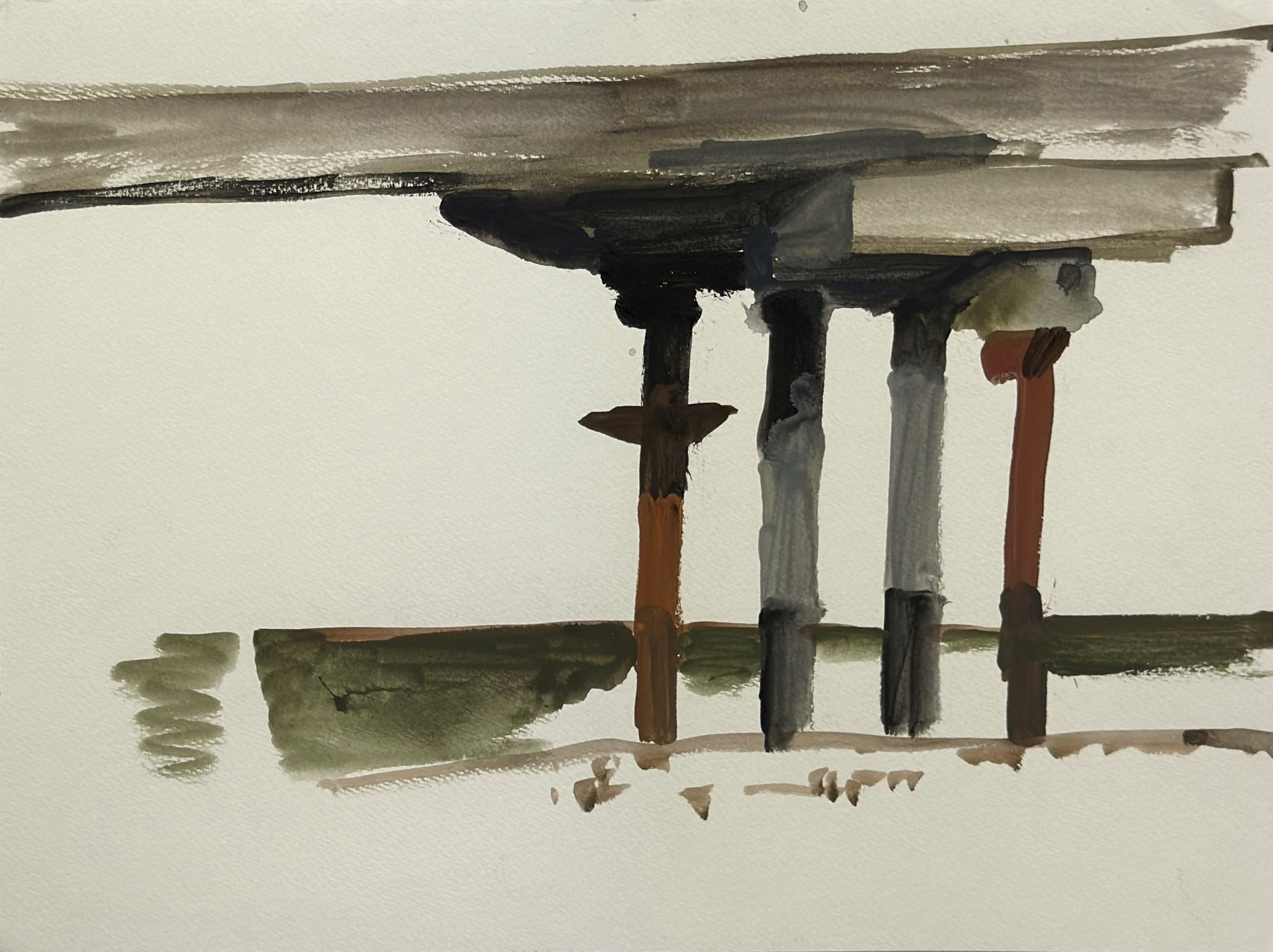 Andrew Sayers, Murrah Bridge II, 2012