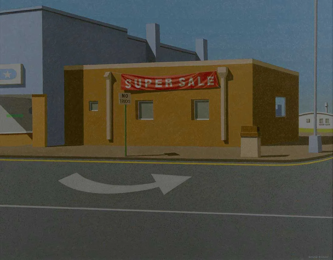 David Evans ARCA RSA RSW (1942-2020), No Trucks