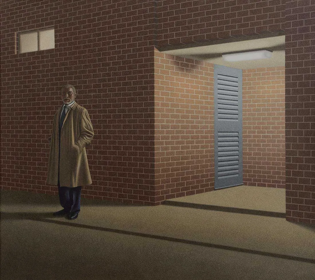 David Evans ARCA RSA RSW (1942-2020), The Doorway