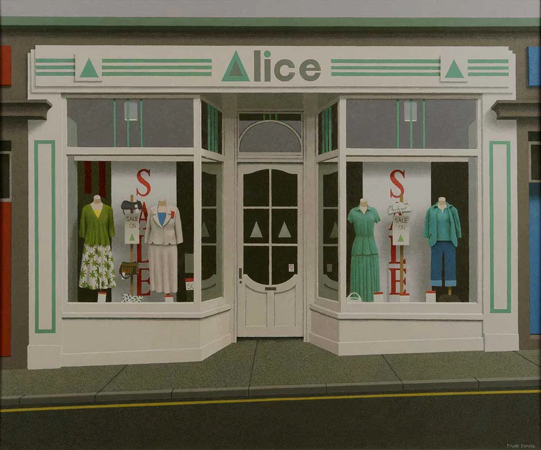 David Evans ARCA RSA RSW (1942-2020), Alice