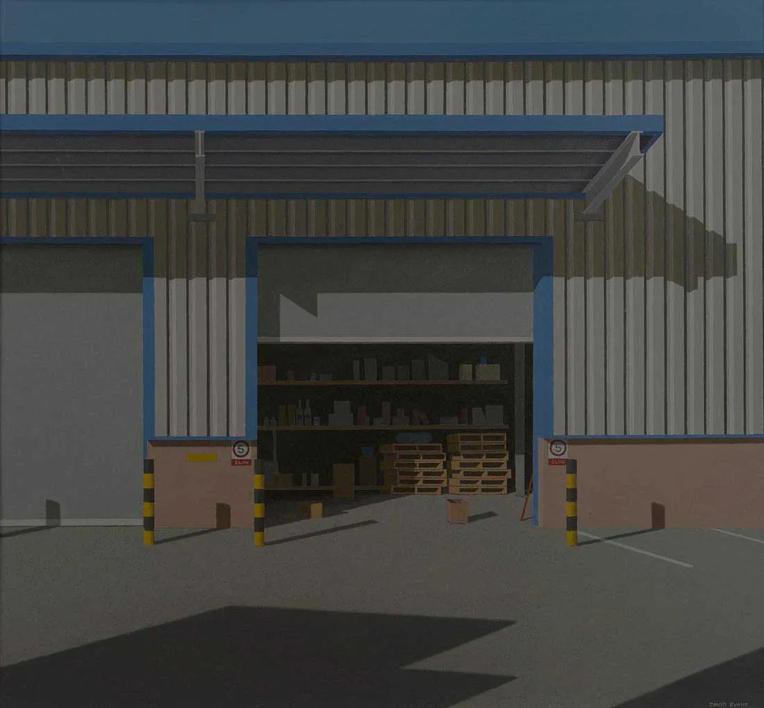 David Evans ARCA RSA RSW (1942-2020), Shed II