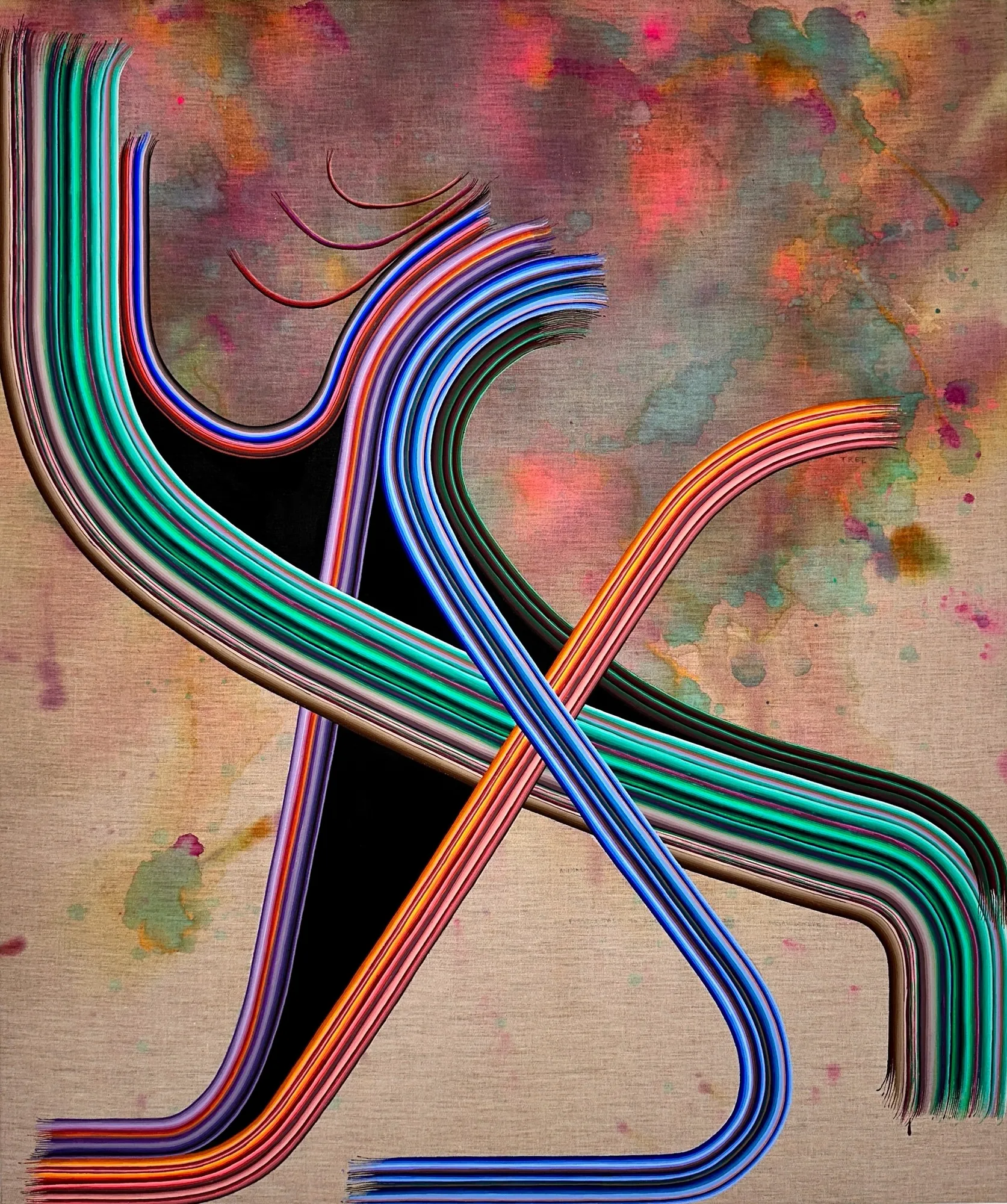 Dani Tull, Awaken in the Woods and Bow to the Stream on its Descent to the Lowlands, 2024