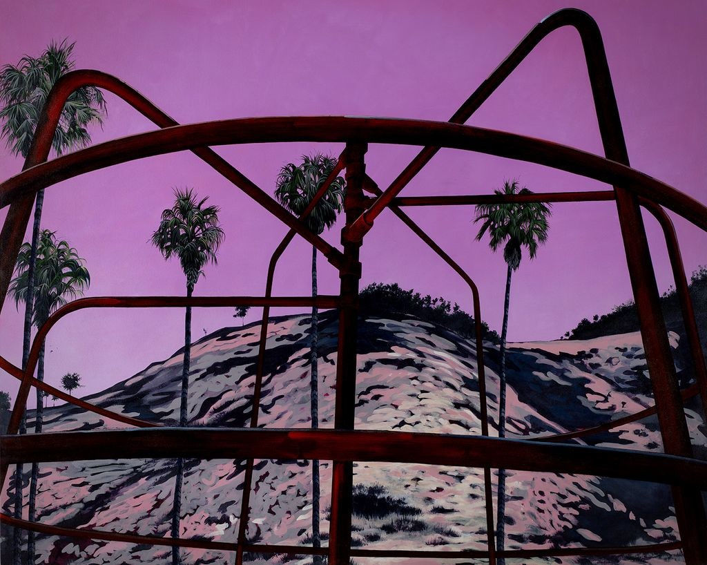 Sara Frantz, Three Different Views of Two Different Playgrounds, 2022