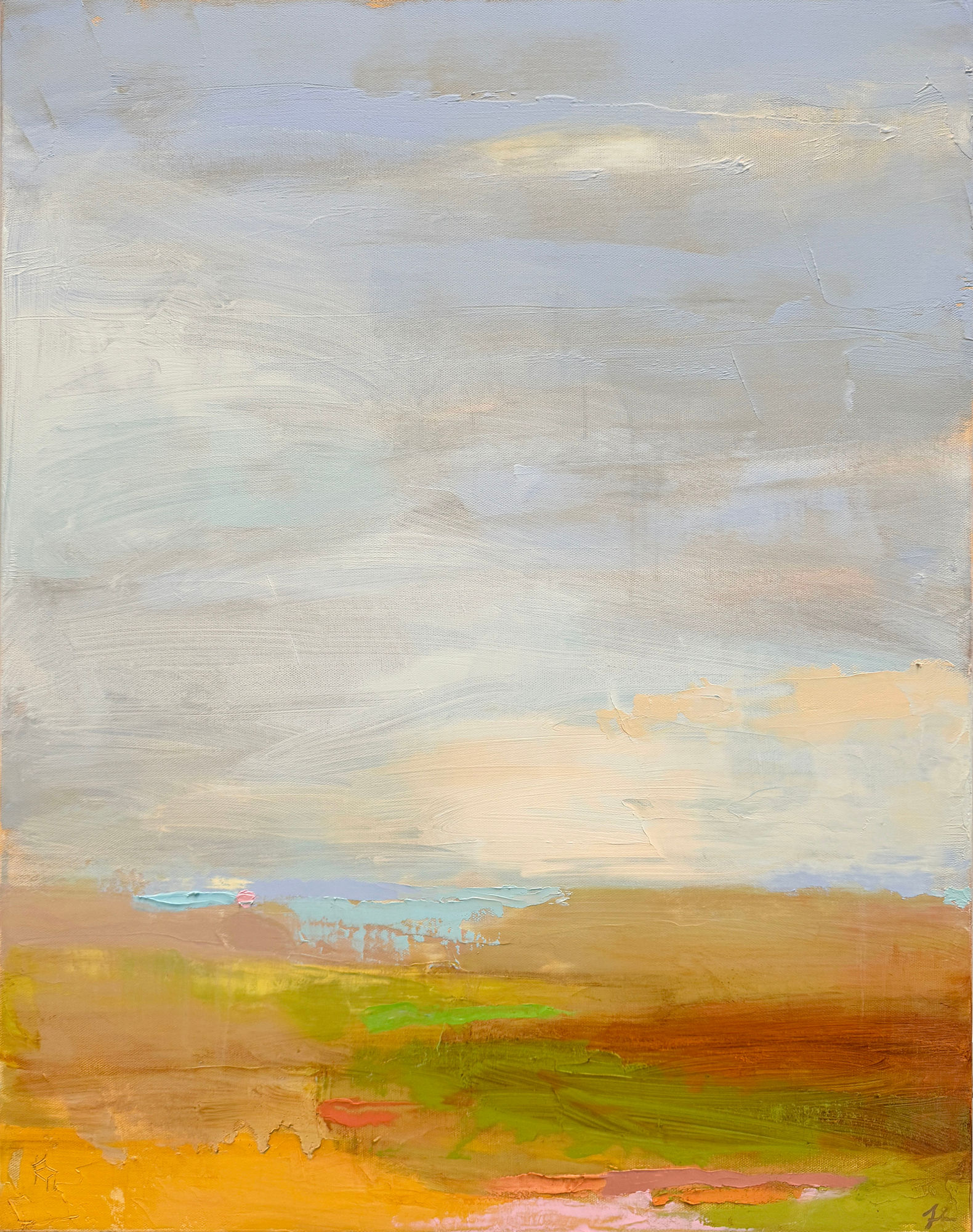 Andrew Faulkner, Cornflower Sky, 2024