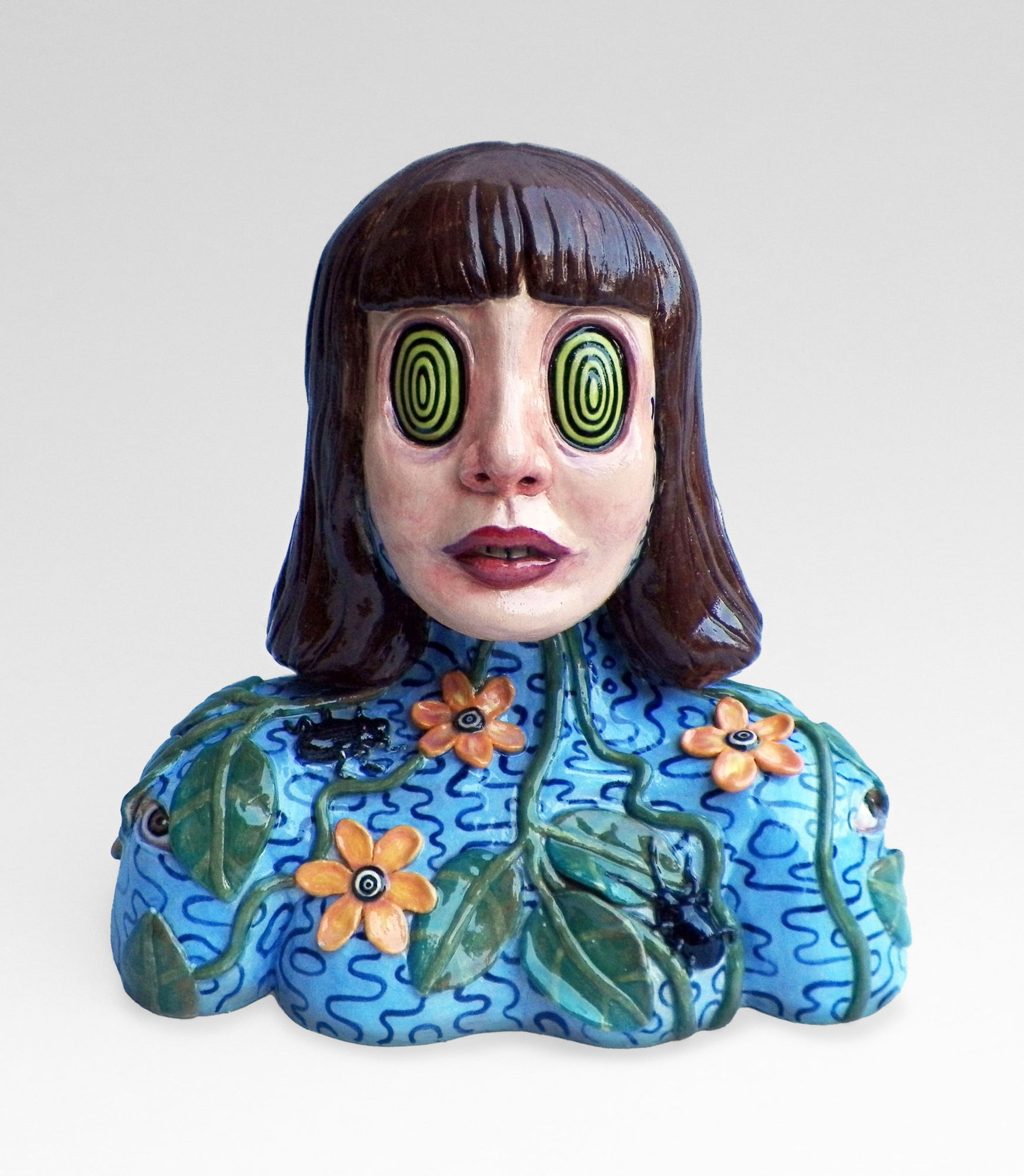 Emily Rose Casares, Self Portrait Bust, 2018