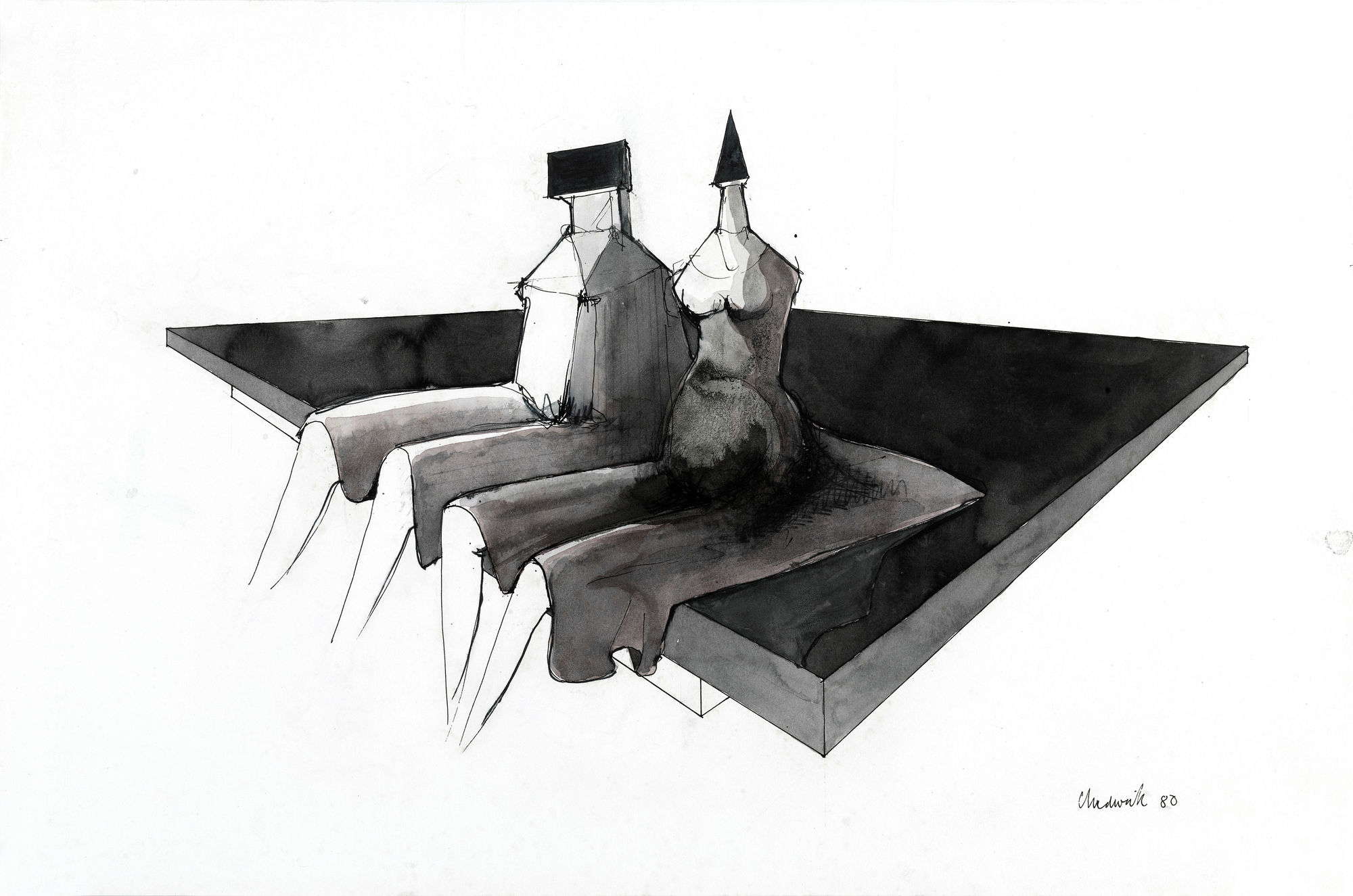 Lynn Chadwick, Back to Venice, 1980