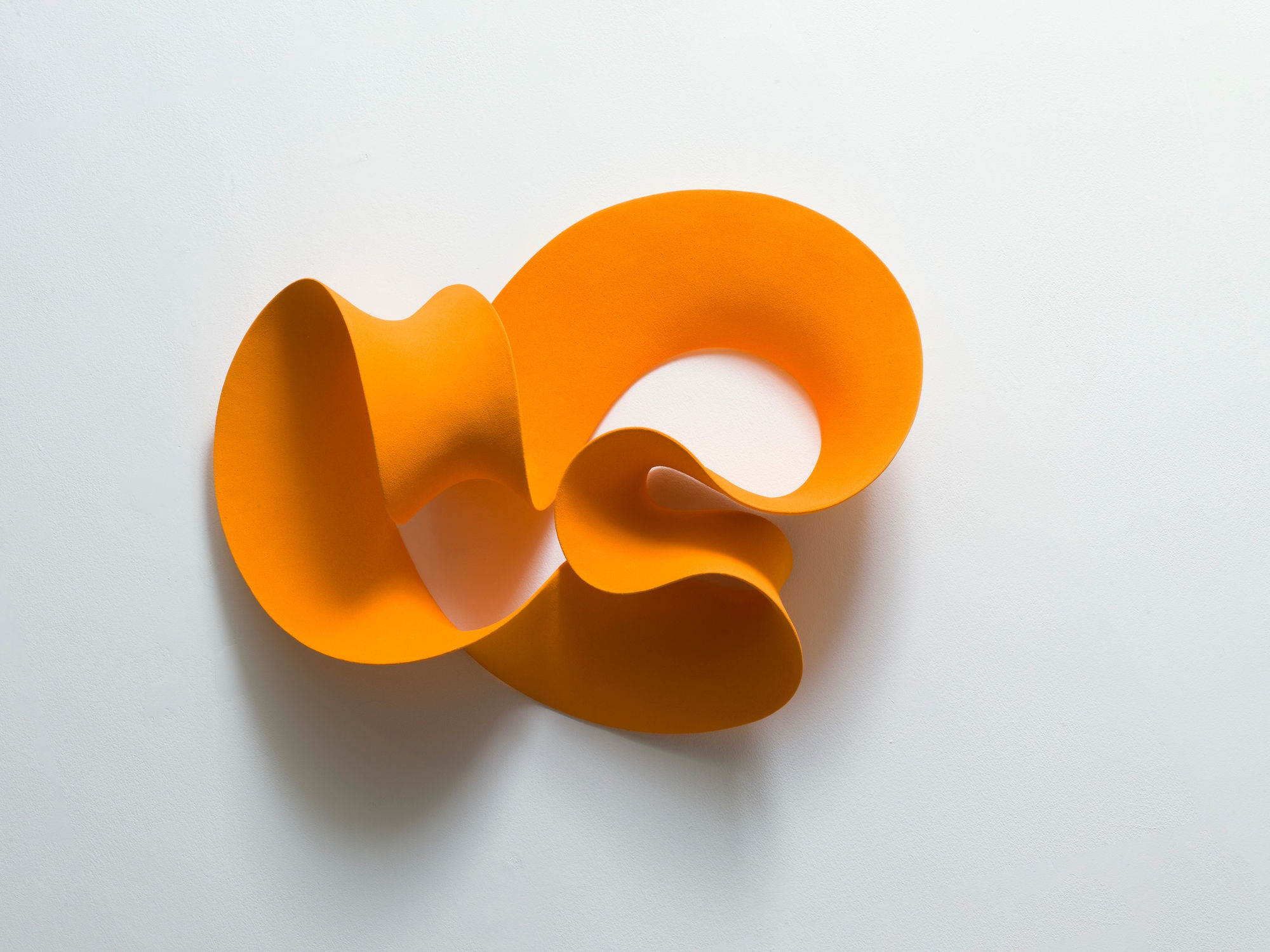 Merete Rasmussen, Flowing Orange, 2021