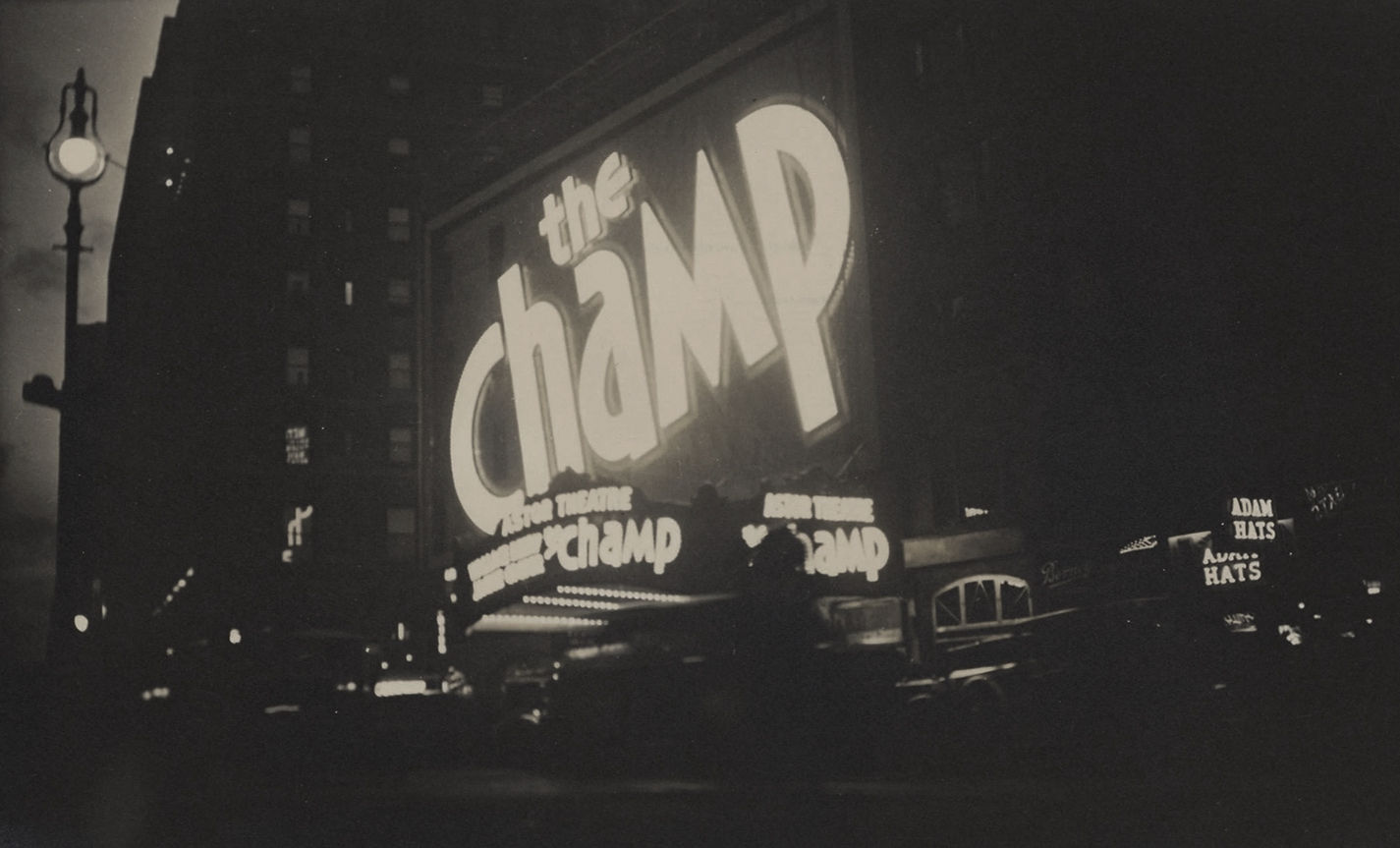 Fred Zinnemann, The Champ, Astor Theatre, Times Square, New York, November 1931