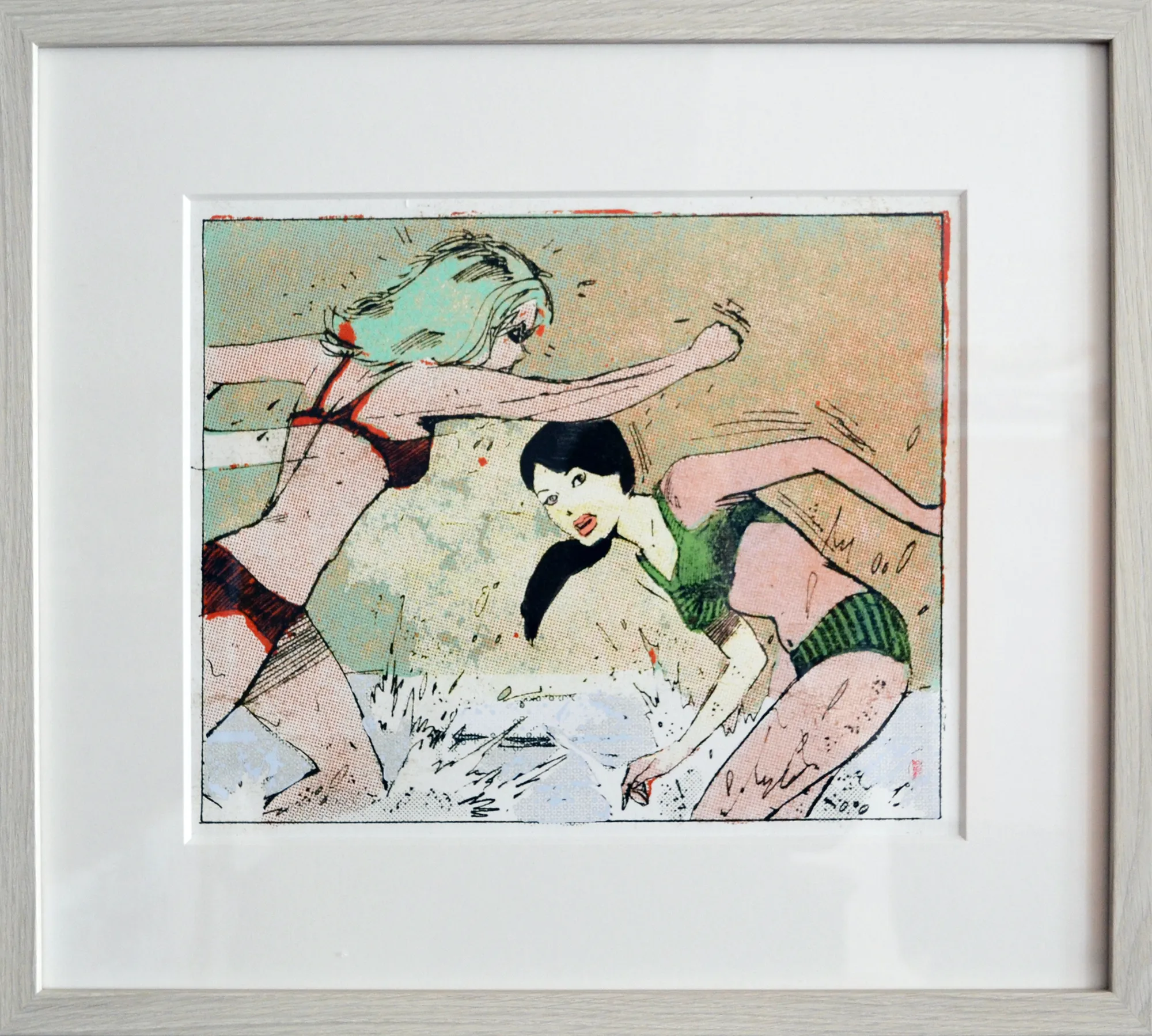 Robin Smith Peck, The Beach Party, 2023