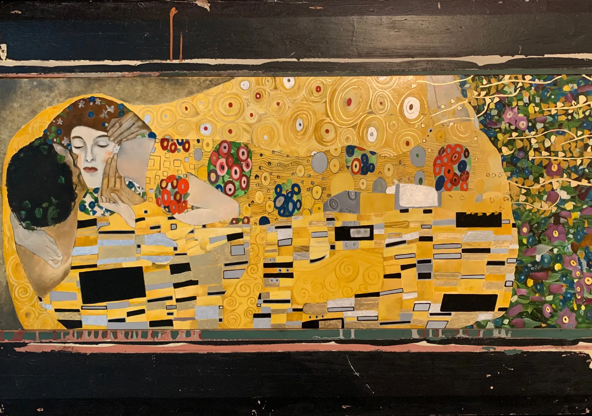 Tim Merrett, Back to Now (From Klimt-1908), 2025