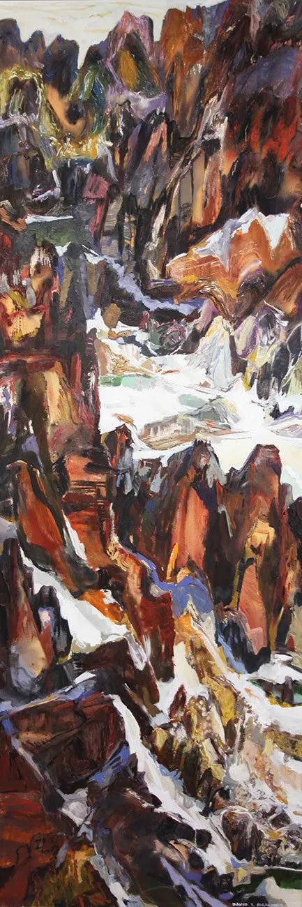 David Alexander, Top Down with Five Greens, 2014