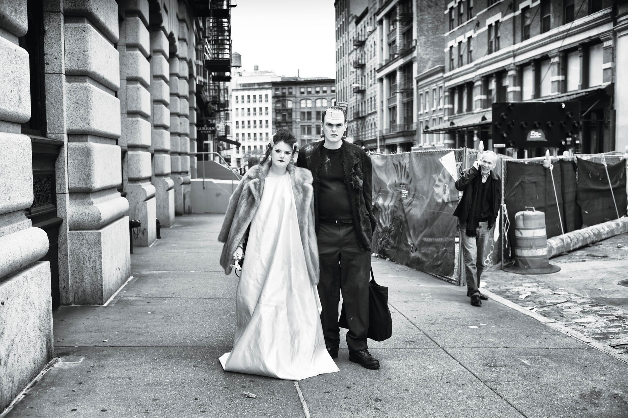 PHIL PENMAN, Out and about in Tribeca, New York, 2014