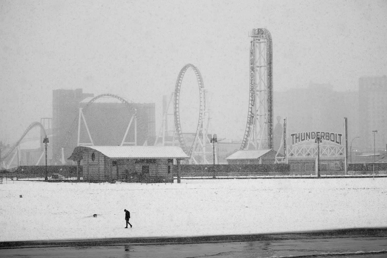 PHIL PENMAN, Coney Island Storm #6, 2021