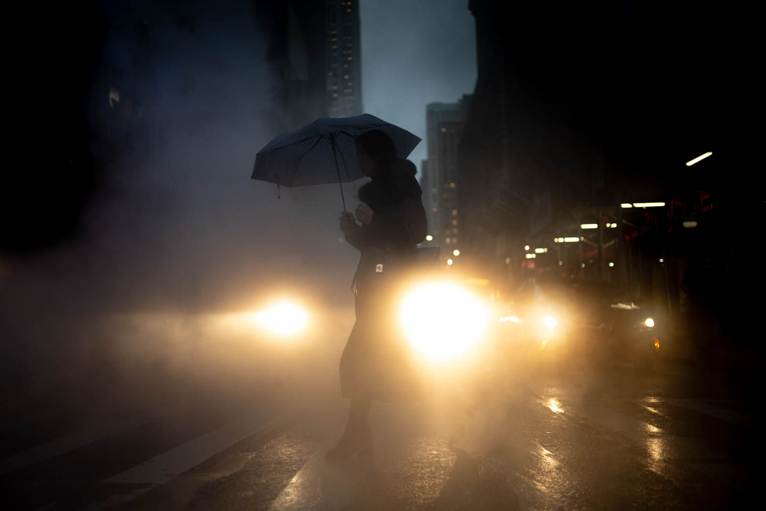 PHIL PENMAN, Steam on Broadway, 2020