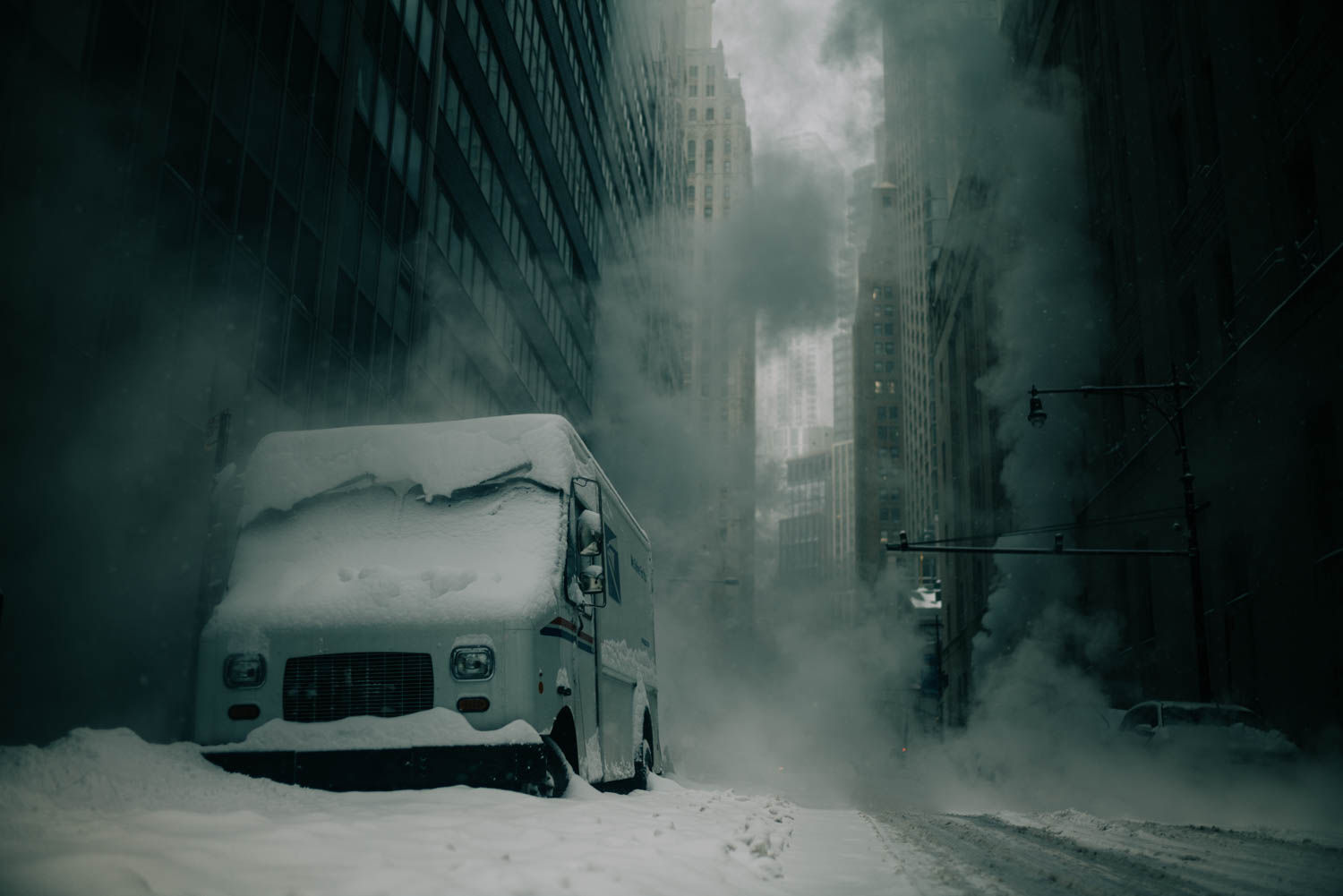 PHIL PENMAN, US Postal Truck, 2021