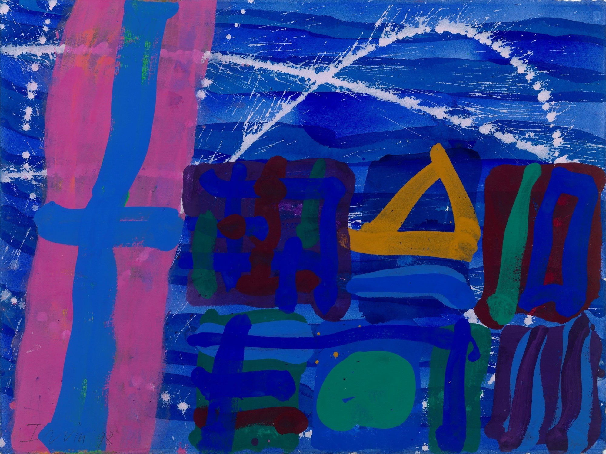 Albert Irvin, Bolingbroke Series No 3, 1998