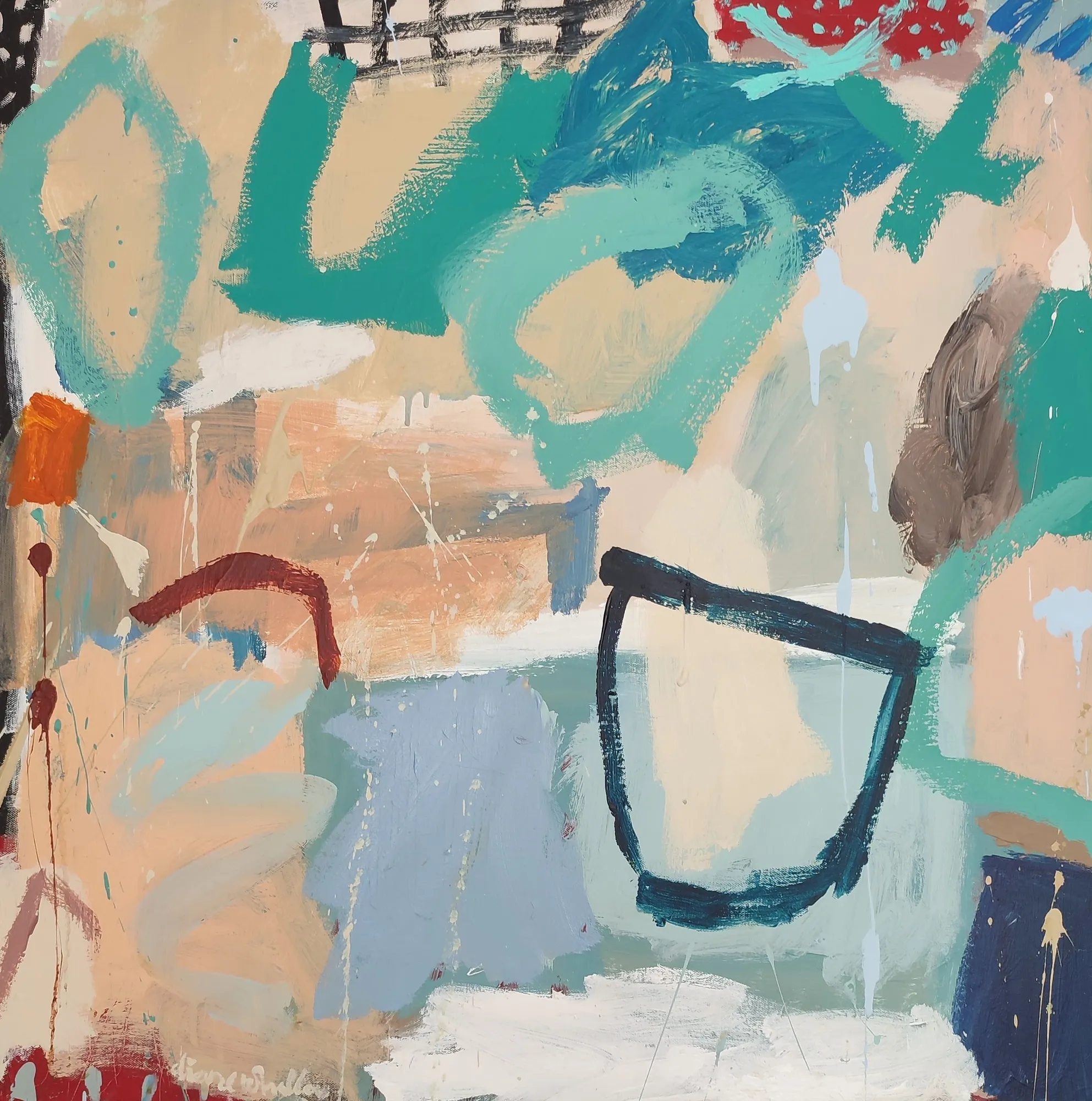 Diane Whalley, Into Harbour II, 2025