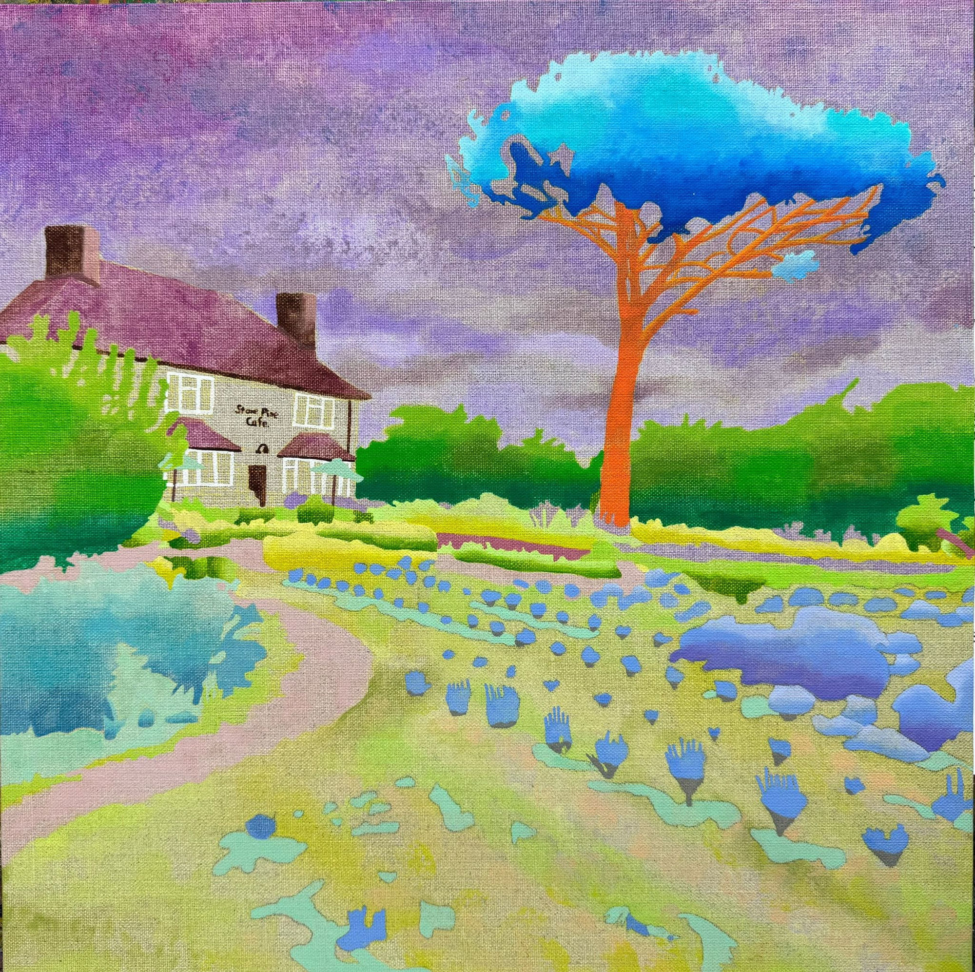 Cecilia Caulder, Mediterranean Garden, 2024