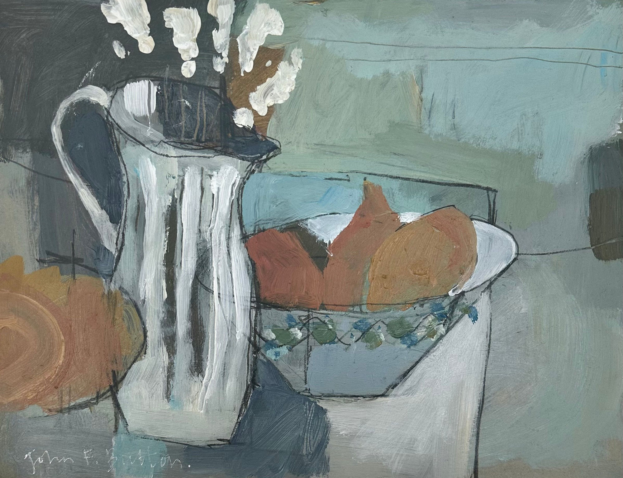 John Button, Deep in Thought, 2024