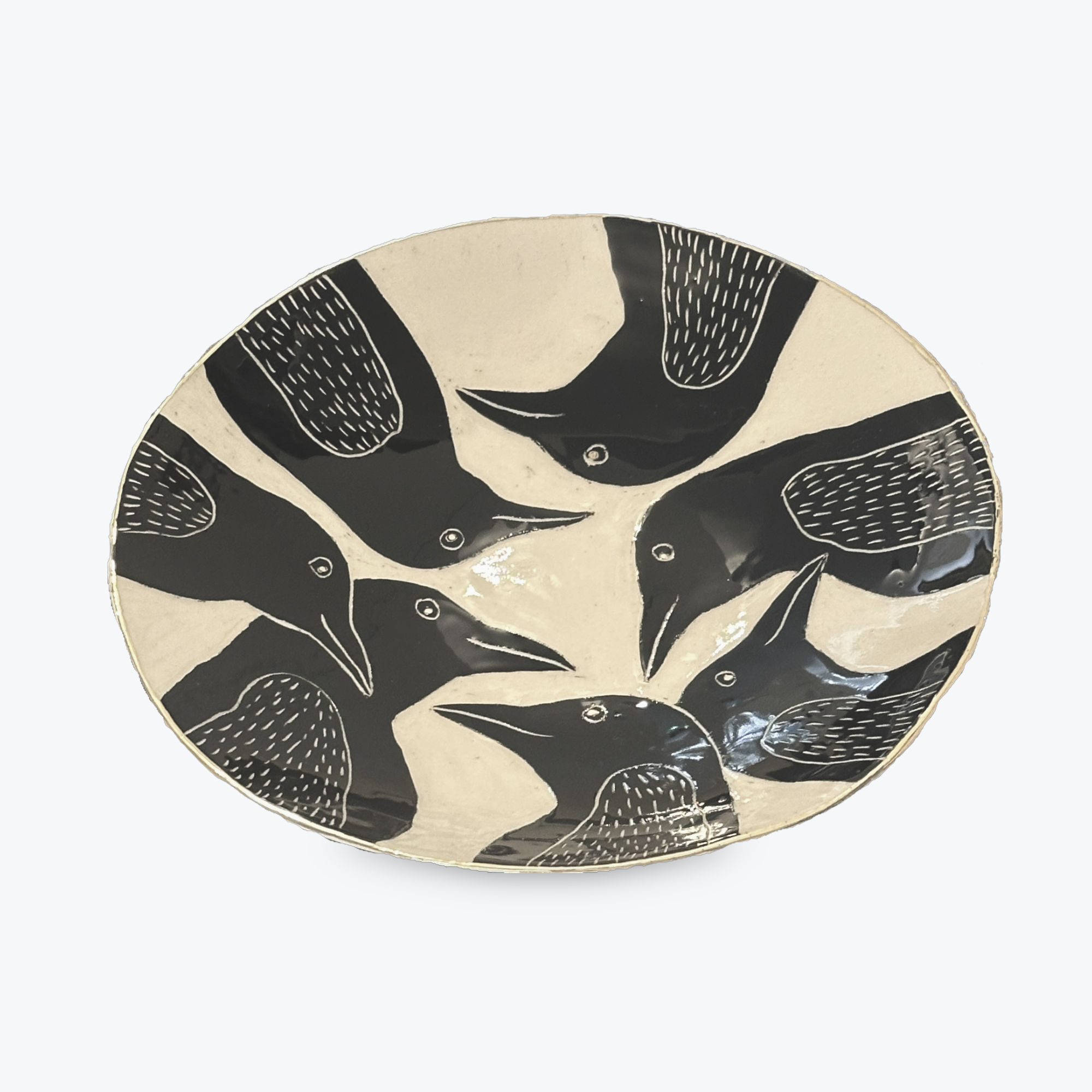 Bridget Brittain, Blackbird Pie Bowl, 2025