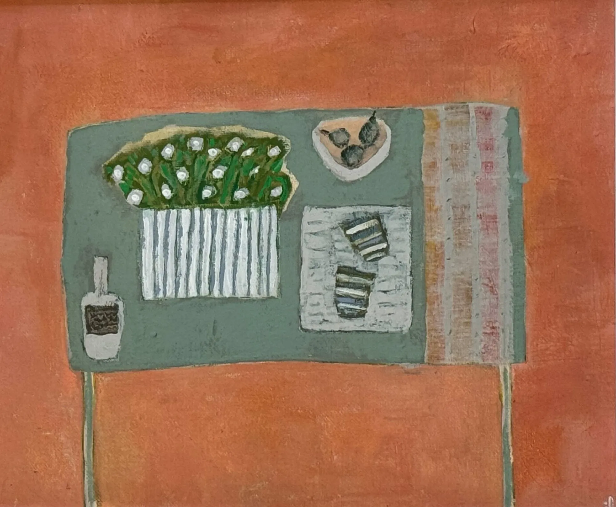 June Hughes, Three Pears, 2025