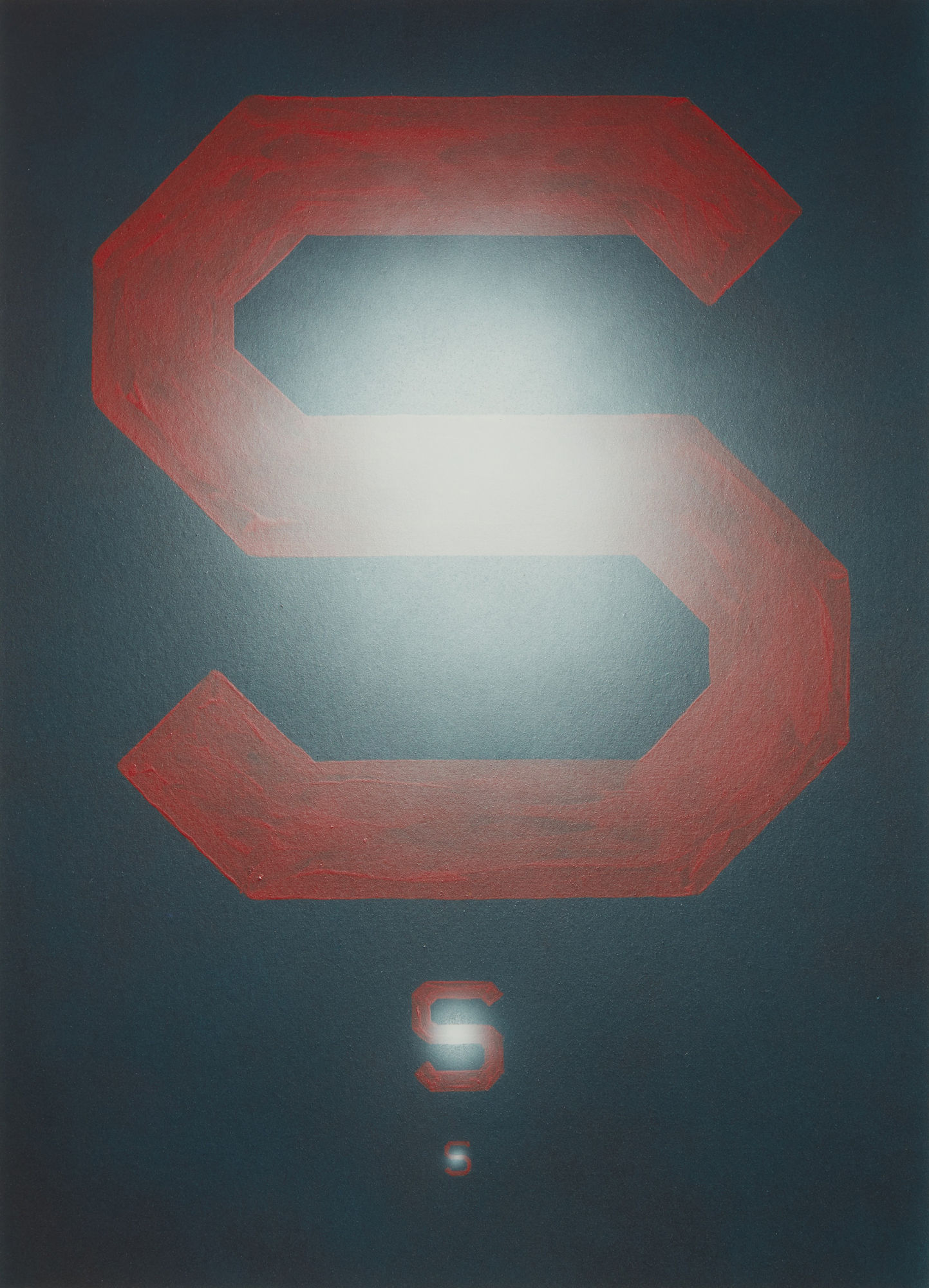 Ed Ruscha, Diminishing Leak, 1989