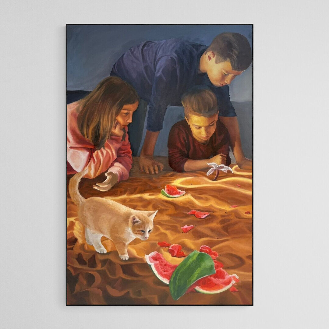 Jude Samman, Sands of Unshackled Dreams , 2023