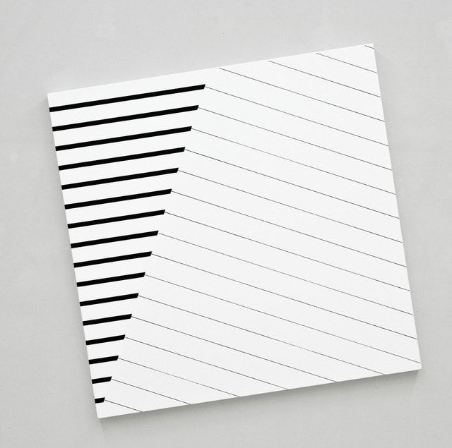 François Morellet, Confrontation n°1, 2015