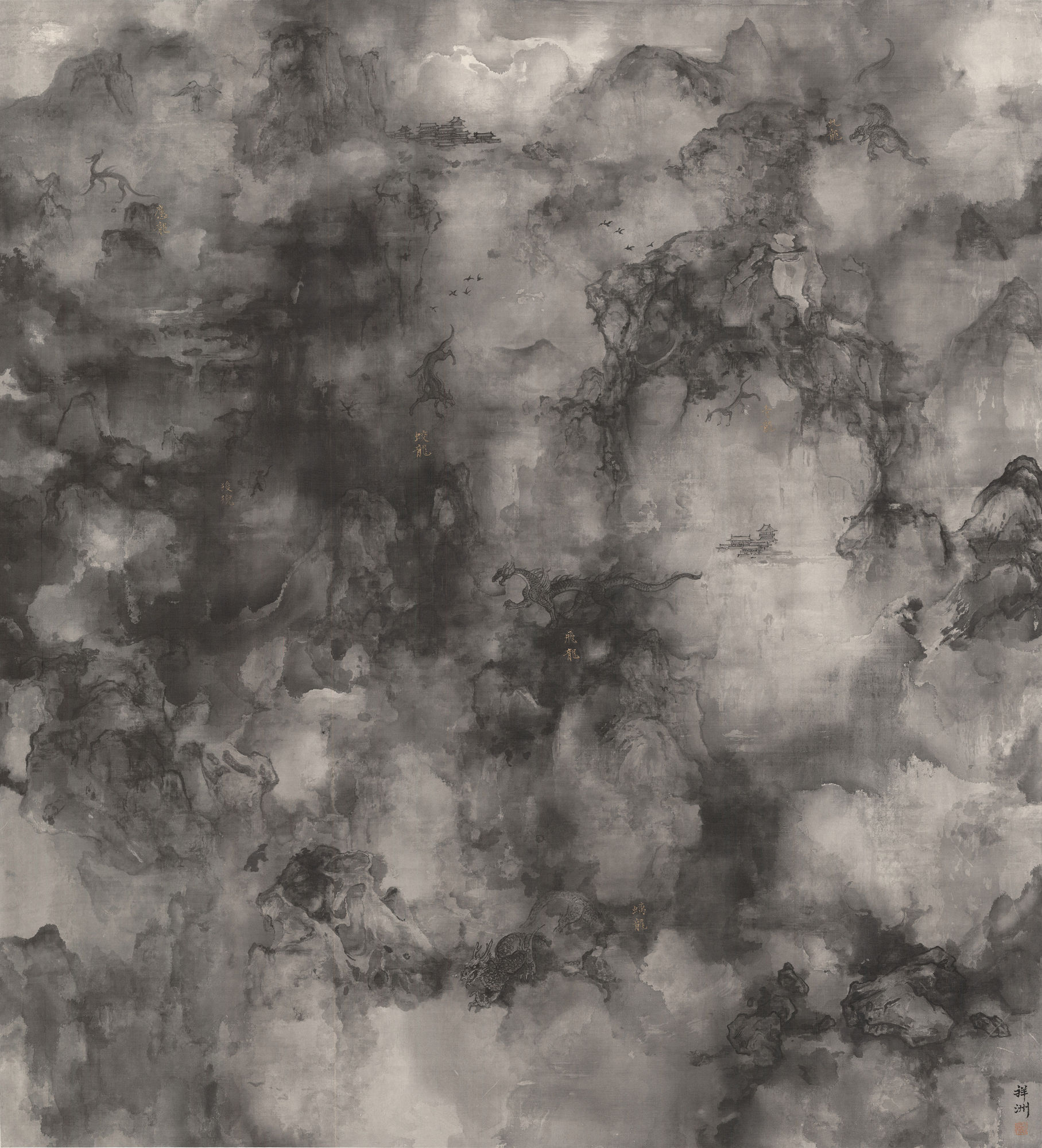 TAI Xiangzhou, Dragon of Heaven (龍翔九天), 2022