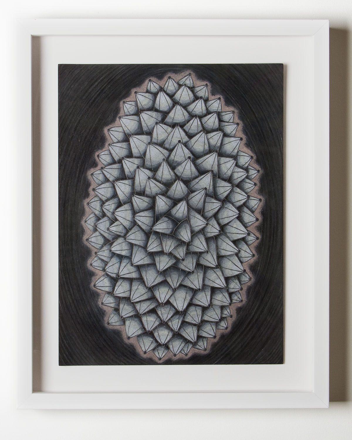 Nancy Blum, Black Untitled, 2021