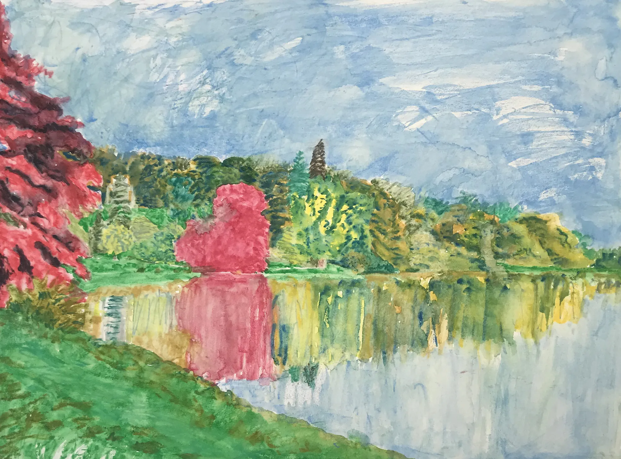 Adrian Berg, Stourhead, 22nd June , 2001 £3,500.00