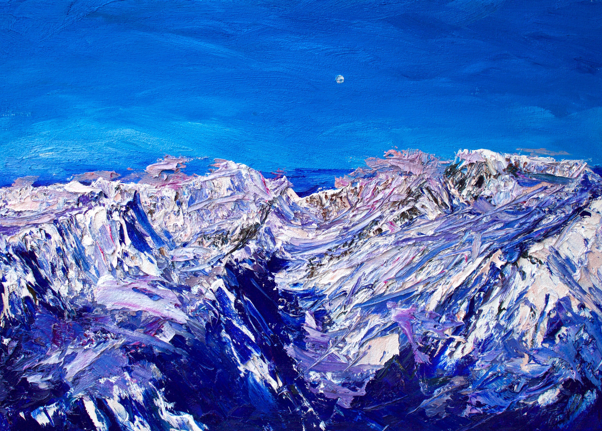 Holly Zandbergen, Upper Le Perouse Valley, 2017